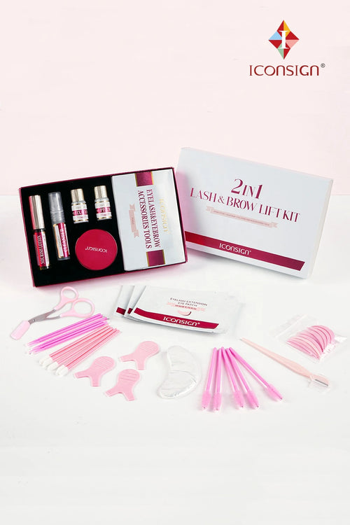 ICONSIGN® 2in1 Lash Lift-Kirpik Lifting Kaş Laminasyon Set(Balsam Yapıştırıcılı) - Ürün görseli 2