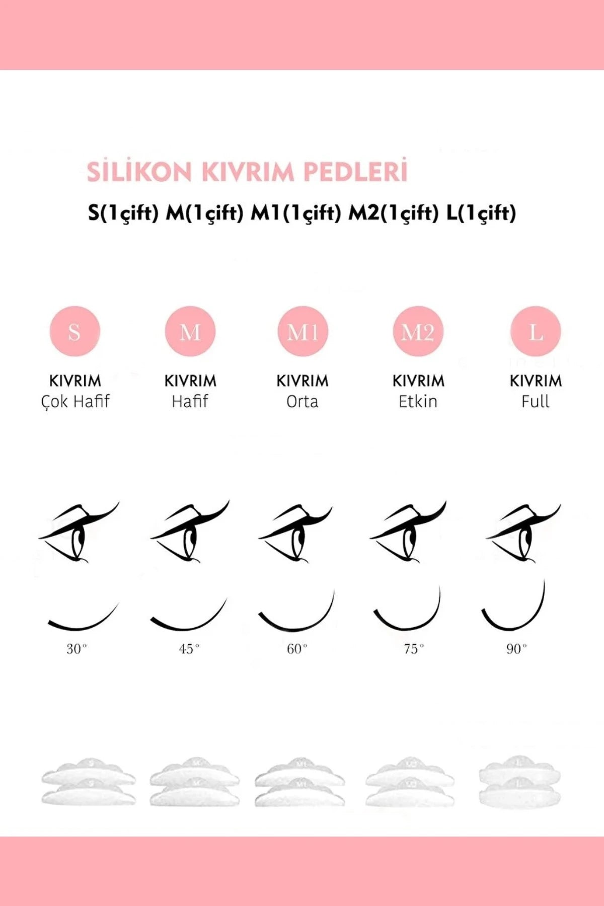 LASH LIFT® Kirpik Lifting,Lash Lift Seti (Full)+Jel Kaş Boyası (Siyah) - Ürün görseli 4