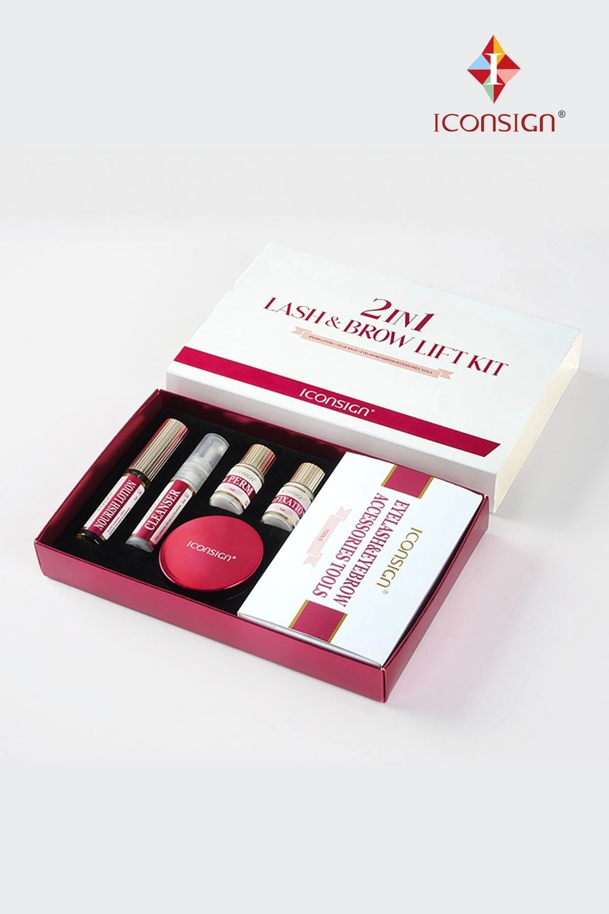 ICONSIGN® 2in1 Lash Lift-Kirpik Lifting Kaş Laminasyon Set(Balsam Yapıştırıcılı) - Ürün görseli 4