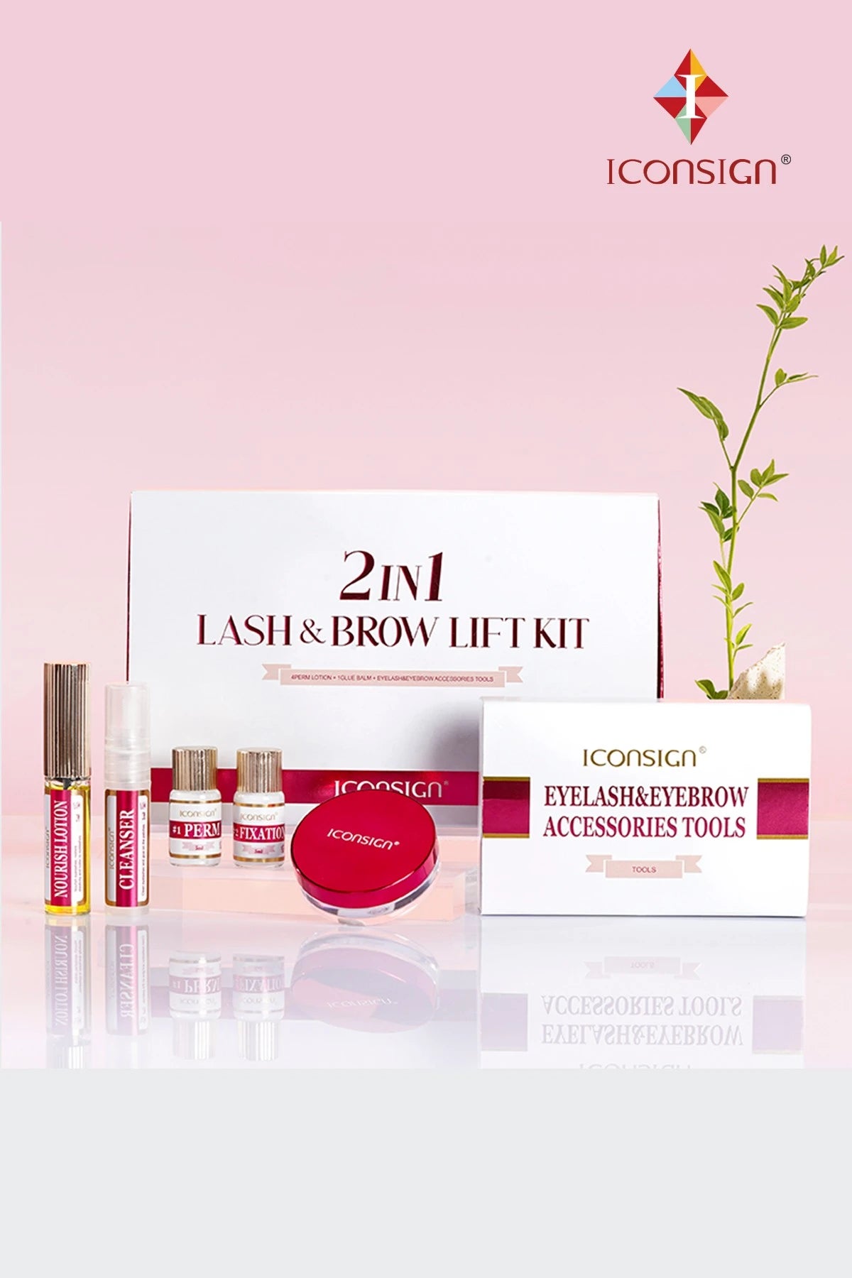 ICONSIGN® 2in1 Lash Lift-Kirpik Lifting Kaş Laminasyon Set(Balsam Yapıştırıcılı) - Ürün görseli 5