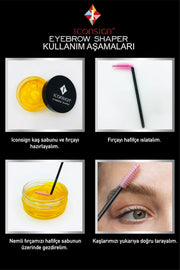 İCONSIGN® EYEBROW SHAPER-Kaş Sabitleyici &amp; Şekillendirici Wax - Ürün görseli 8
