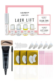 LE PETIT® Lash Lift, Kirpik Lifting, Kirpik Perma Seti (Full) ve Jel Kaş Boyası Siyah - Ürün görseli 1