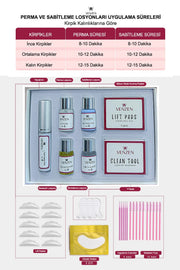 Venzen® 2 in 1 Lash Lift, Kirpik Lifting ve Kaş Laminasyon seti (Tam Set) - Ürün görseli 2