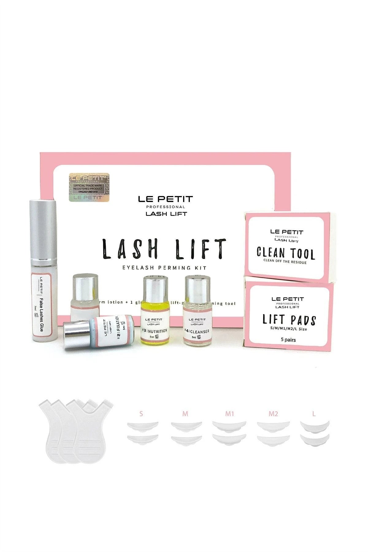 LE PETIT® Lash Lift, Kirpik Lifting, Kirpik Perma Seti (Std) - Ürün görseli 1