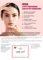 LE PETIT® Lash Lift, Kirpik Lifting, Kirpik Perma Seti ve Kaş Sabitleyici Wax - Ürün görseli 3