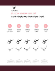 Venzen® 2 in 1 Lash Lift, Kirpik Lifting ve Kaş Laminasyon seti (Full Set) - Ürün görseli 6