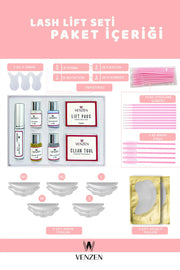 Venzen® 2 in 1 Lash Lift, Kirpik Lifting ve Kaş Laminasyon seti (Full Set) - Ürün görseli 7