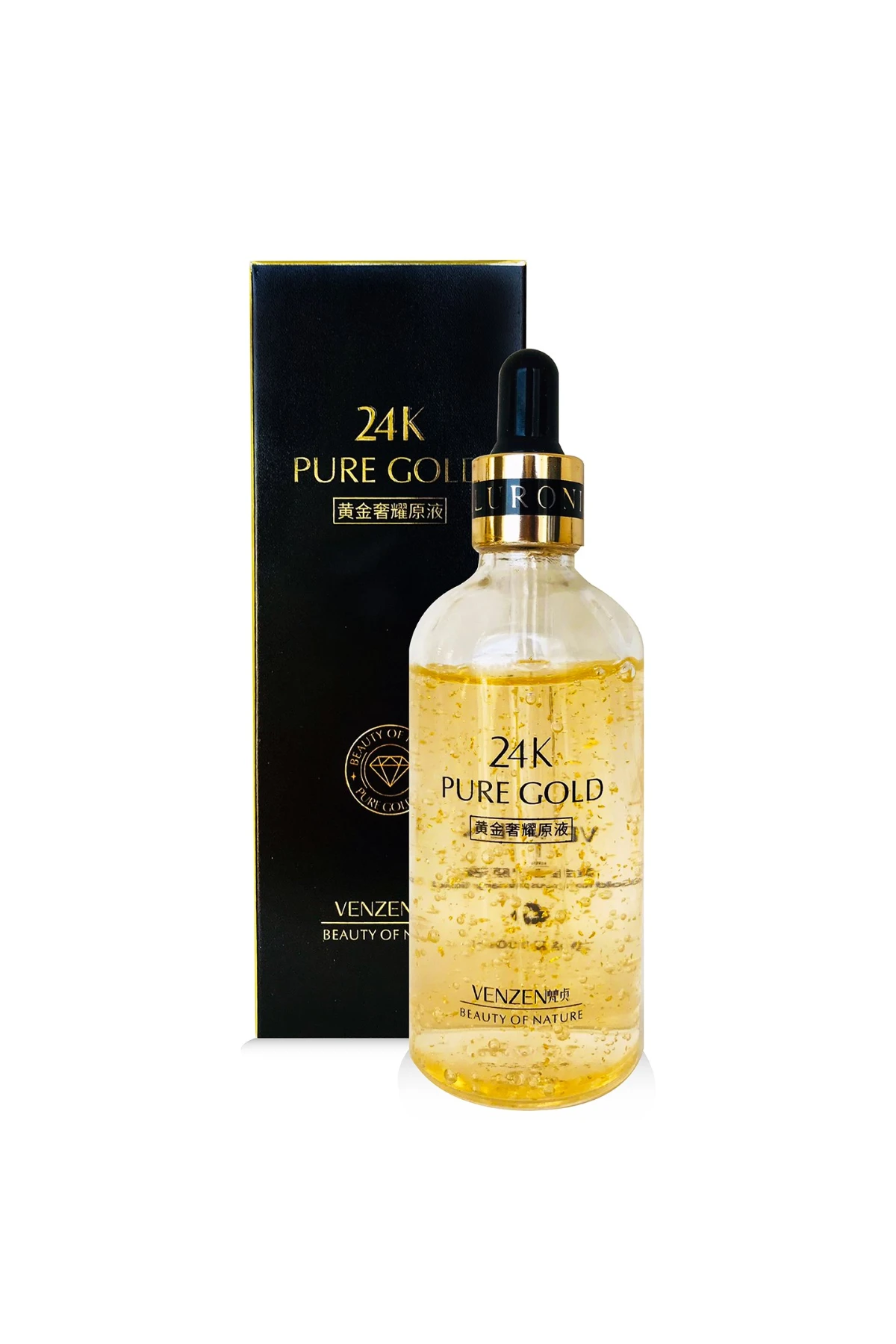Venzen 24K Altın Serum,Aydınlatıcı, Nemlendirici ve Onarıcı Serum (100ML)