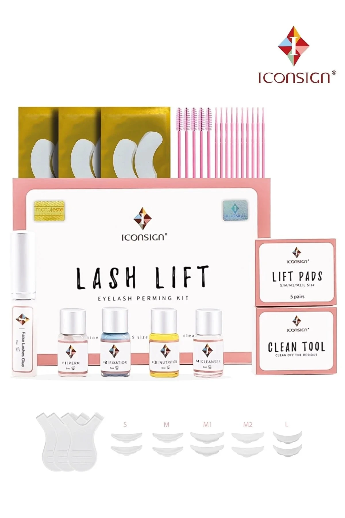 ICONSIGN® Lash Lift, Kirpik Lifting, Kirpik Perma Seti (Full Set)