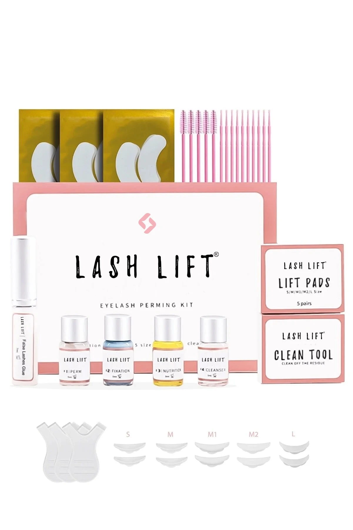 Lash Lift® Kirpik Lifting Seti, Lash Lift, Kaş & Kirpik Perma Seti (Full Set)