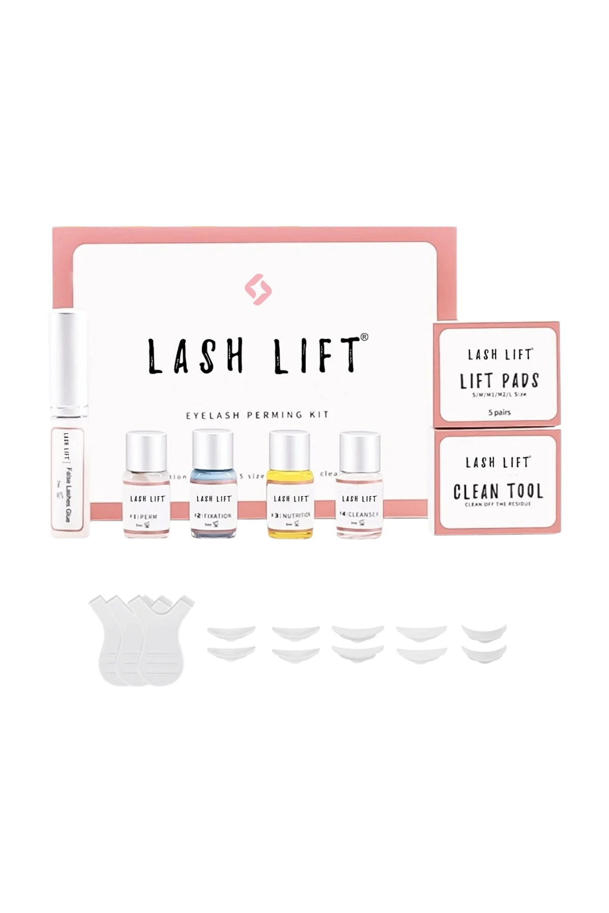 Lash Lift® Kirpik Lifting Seti, Lash Lift, Kaş & Kirpik Perma Seti (Std Set)